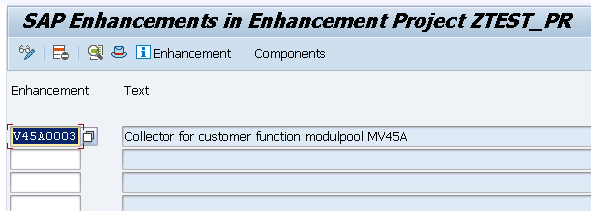 CMOD enh assignment